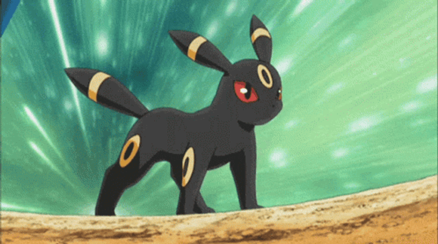 Umbreon Pokemon Psychic Powers GIF