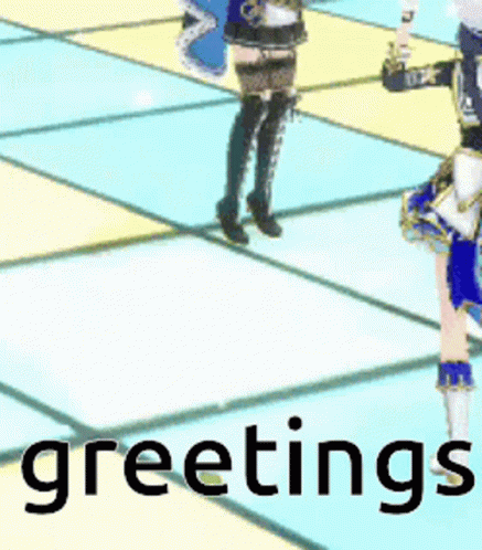 Umi Sonoda Greetings GIF