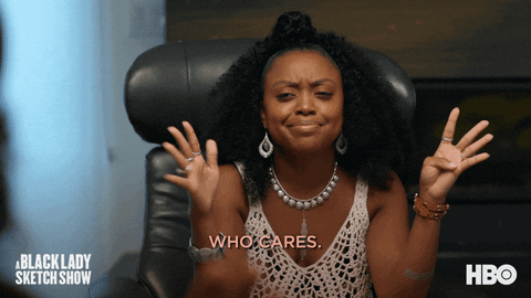 Umm Ok Who Cares GIF