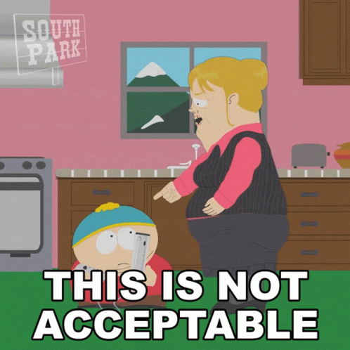 It is acceptable that. It is acceptable that
