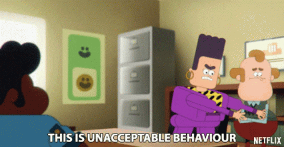 Unacceptable Behavior Pinky Malinky GIF