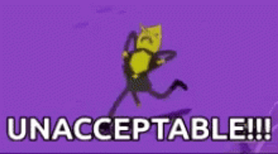Unacceptable Earl Lemongrab Running Free GIF