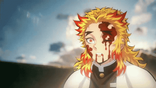 Unacceptable Rengoku Death GIF