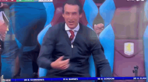 Unai Emery Praying GIF