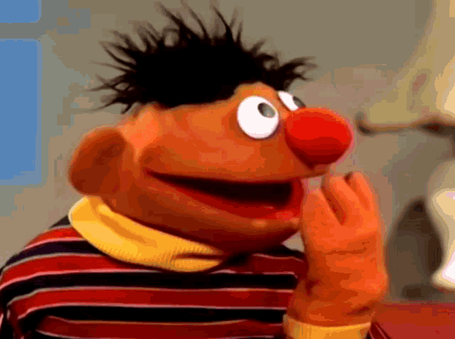 Unbelievable Ernie Smh Loop GIF