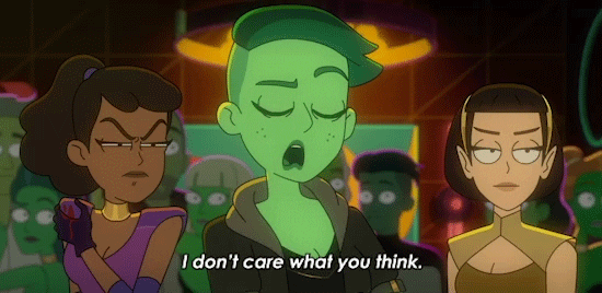 Unbothered D'vana Tendi Don't Care What You Think GIF