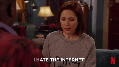 Unbreakable Kimmy Schmidt Hate The Internet GIF