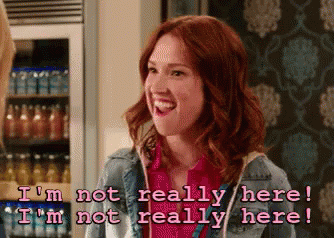 Unbreakable Kimmy Schmidt Not Here GIF