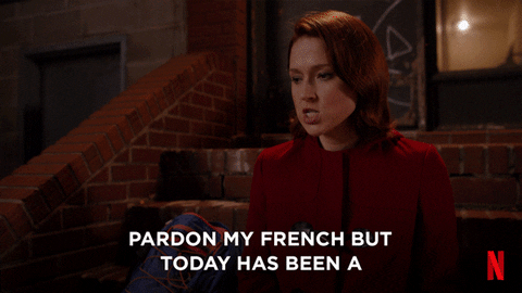 Unbreakable Kimmy Schmidt Pardon My French GIF