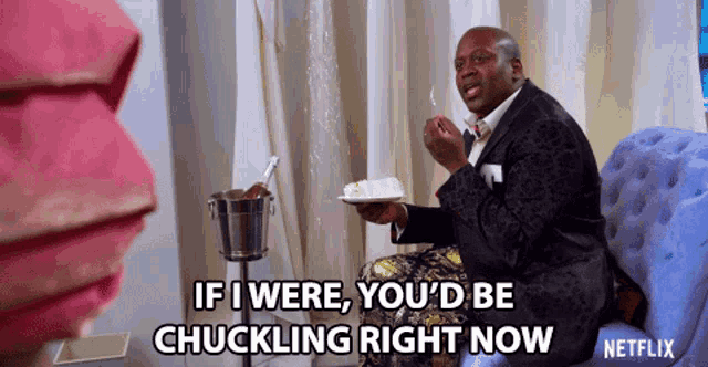 Unbreakable Kimmy Schmidt Titus Chuckling GIF