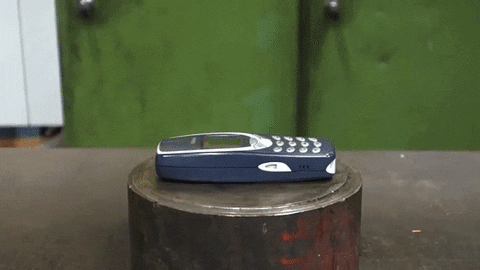 Unbreakable Nokia 3310 GIF