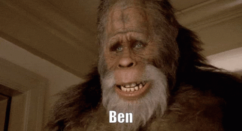 Uncle Ben Bigfoot GIF