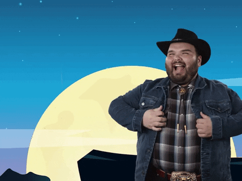 Uncle Howdy Big Moon Behind GIF