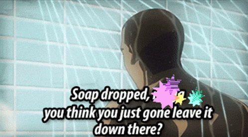 Uncle Ruckus Soap Dropped GIF