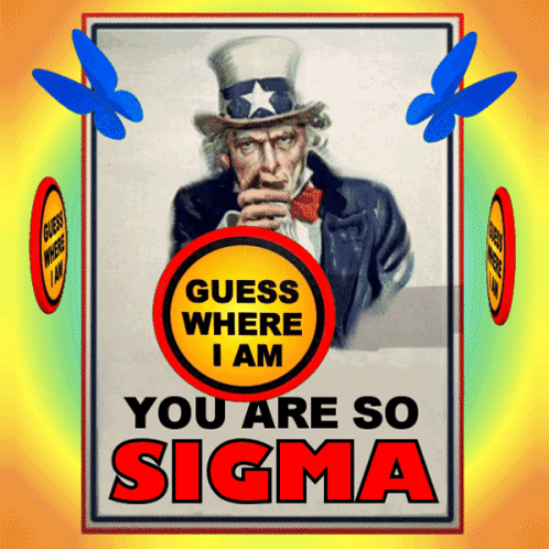 Uncle Sam Poster Guess Where I Am