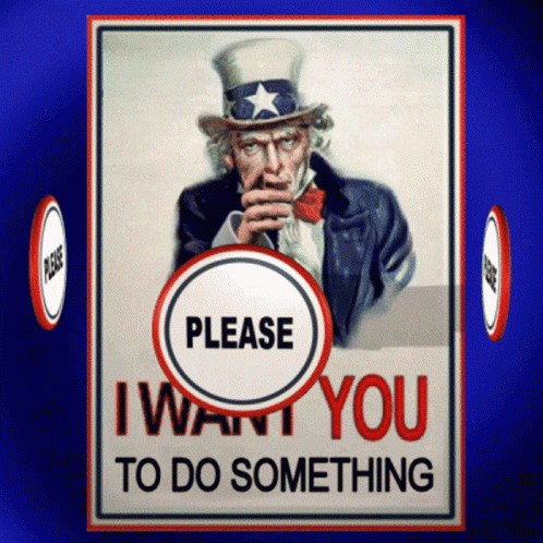 Uncle Sam Poster Please Do Something