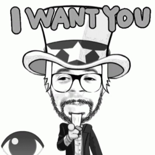 Uncle Sam Saying I Want You
