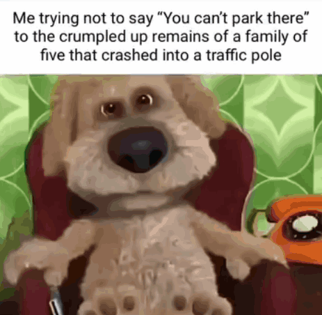 Uncle Talking Ben The Dog GIF