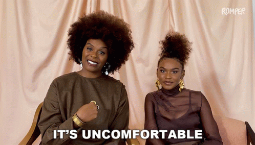 Tabitha Brown Says It's Uncomfortable GIF