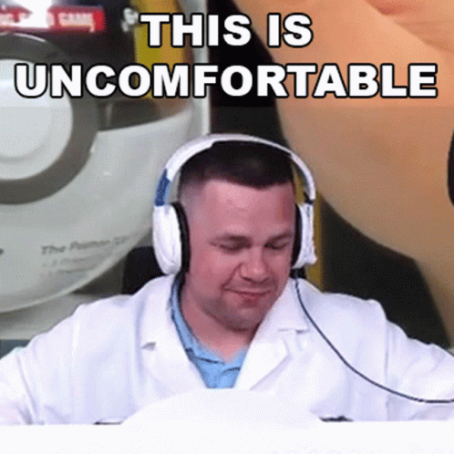 I Know This Is Uncomfortable By Sami Kierce GIF