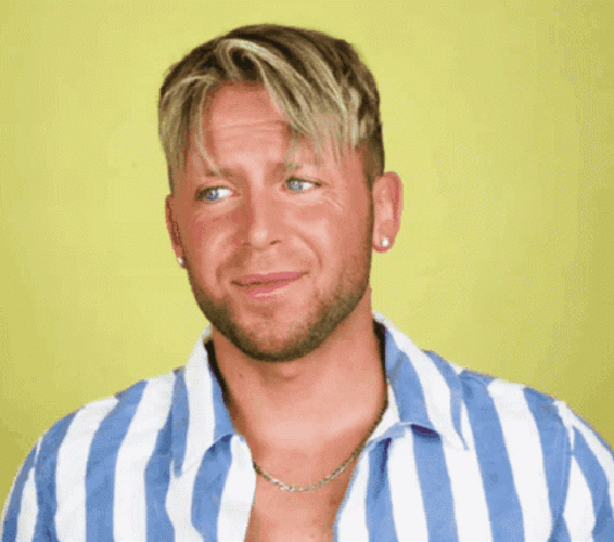 Uncomfortable Face Of Rusko Laugh GIF