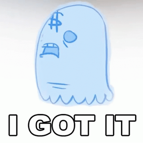 Undead Unluck Ghost I Got It GIF