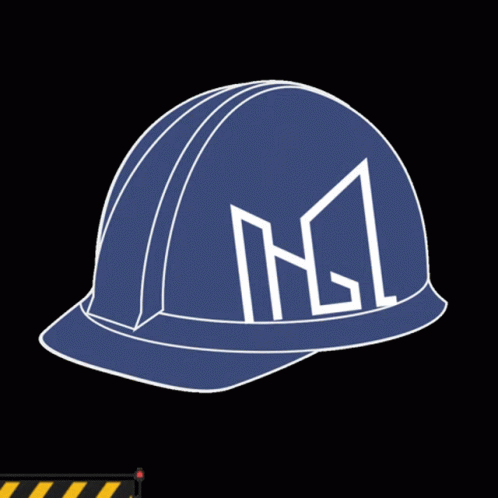 Under Construction Hard Hat Animated Art GIF