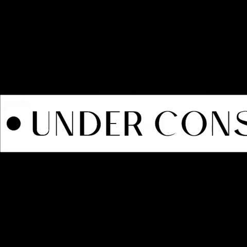 Under Construction Minimalist Moving Art GIF
