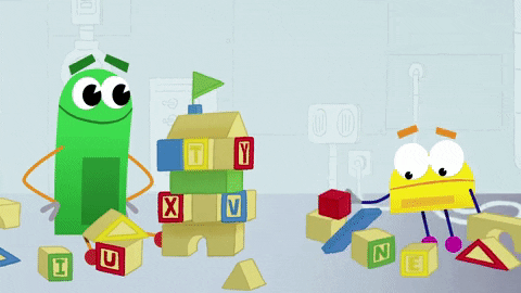 Under Construction Story Bots Building Blocks GIF
