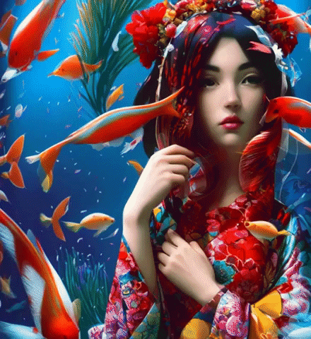 Under The Sea Fine Art GIF