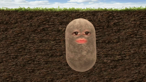Underground Potato GIF