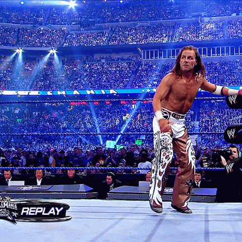 Undertaker Chokeslam Shawn Michaels GIF