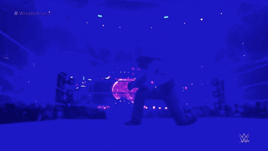 Undertaker Kneeling On Ring GIF