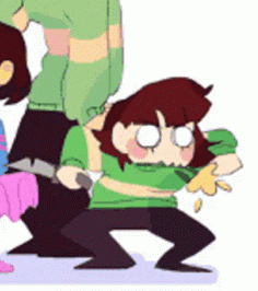Undertale Chara Grumpy GIF