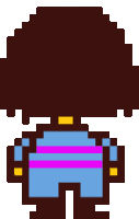 Undertale Frisk Sticker GIF
