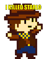 Undertale Yellow Starlo Sticker GIF