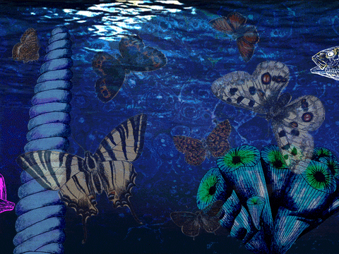 Underwater Beautiful Creatures GIF