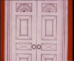 Unending Doors Opening Optical Illusion GIF