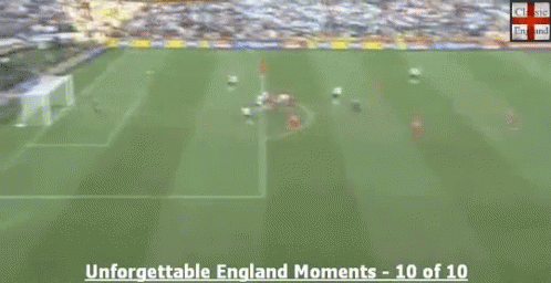 Unforgettable England Moments Soccer Field 10 Of 10 GIF