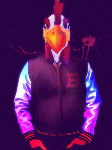 Unicorn Head Person Jacket Letter B
