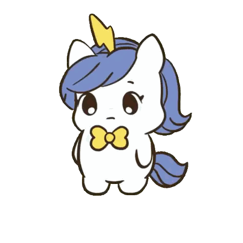 Unicorn Saying I Need Hug