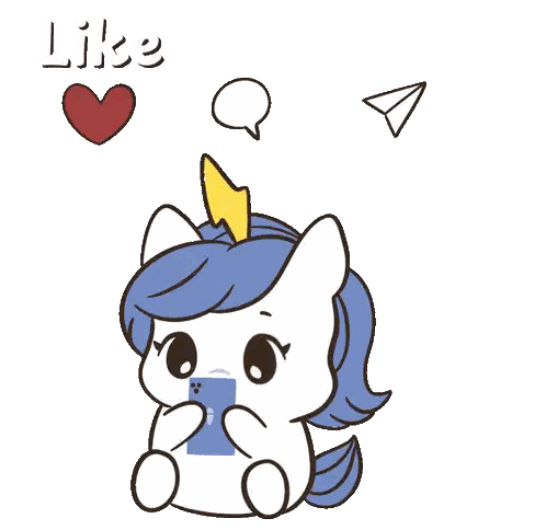Unicorn With Lightning Bolt Comment