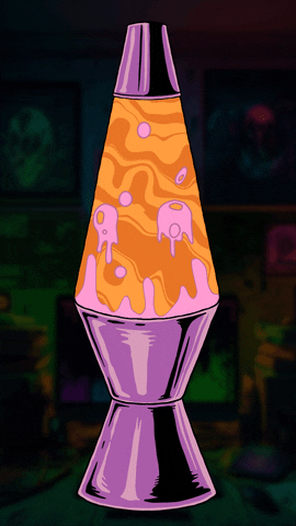Unique Design Of Lava Lamp GIF