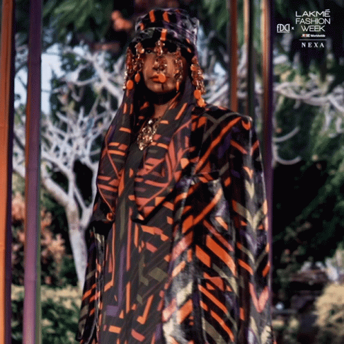 Unique Pattern Fashion Clothing GIF