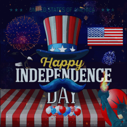 United States Of America Happy Independence Day GIF