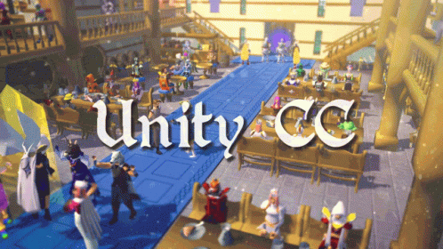 Unity CC Video Game on Large Screen