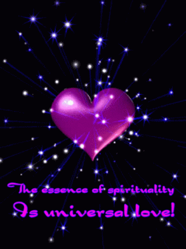 Universal Love Heart Spirituality GIF
