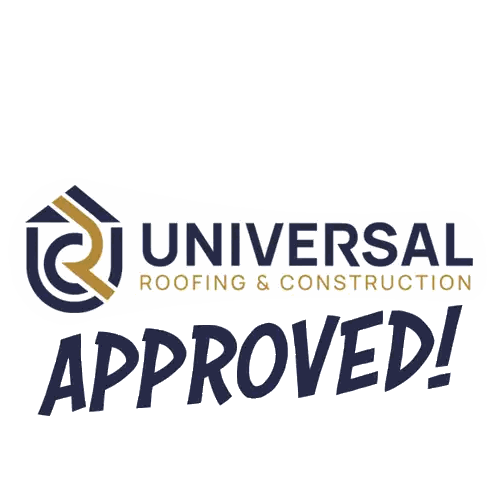Universal Roofing and Construction Approved Logo