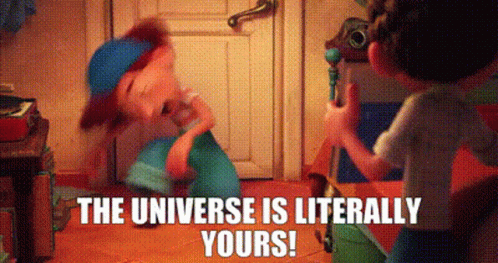 Universe Is Yours Luca GIF