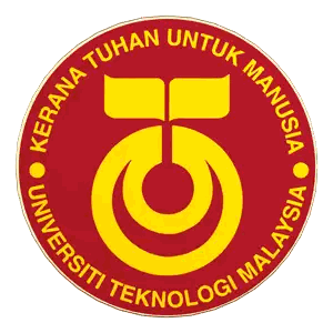 Universiti Teknologi Malaysia Logo with Yellow Circle